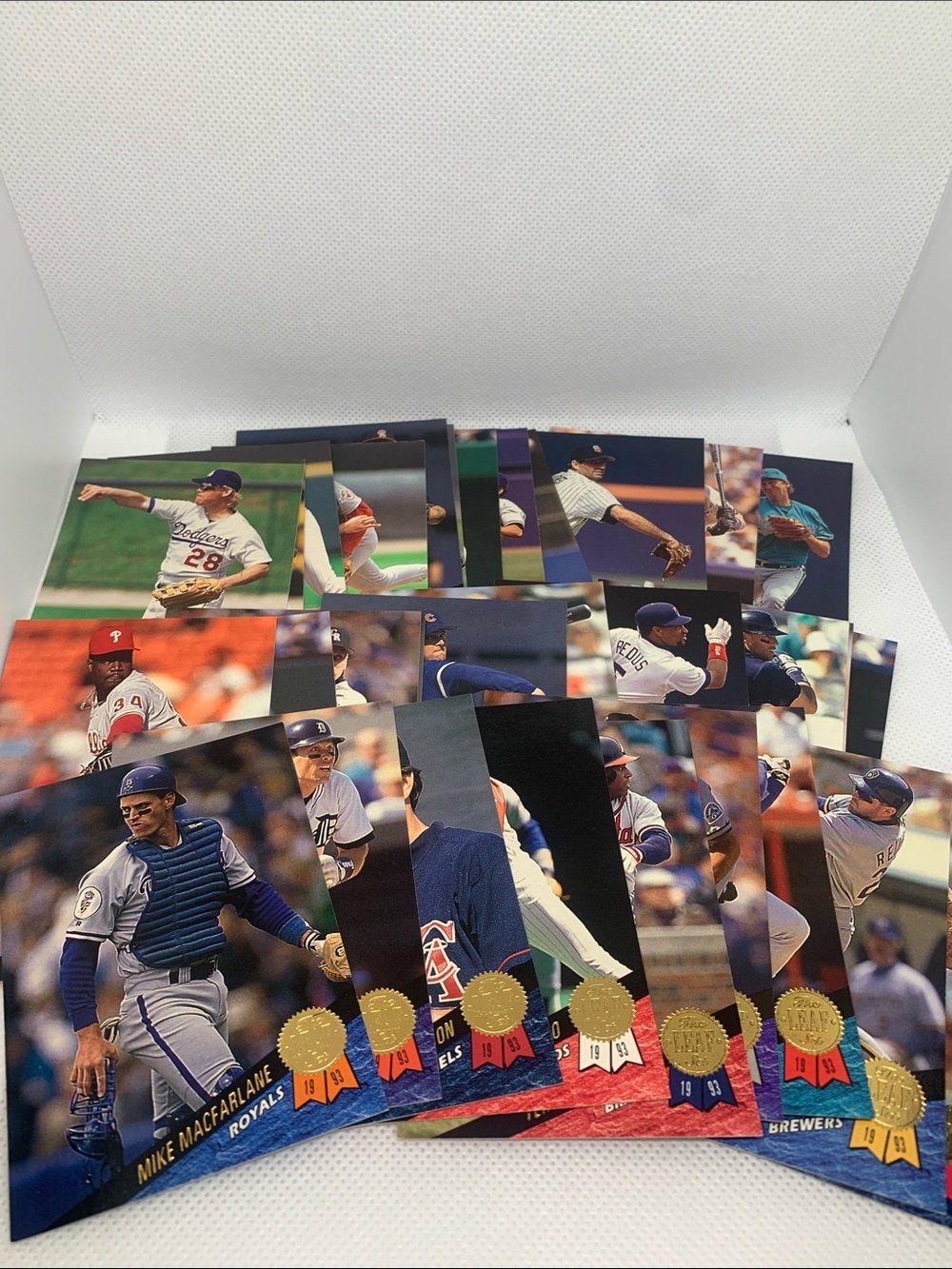 1993 Leaf MLB 30+ Baseball Card Set Dave Winfield Chris Sebo & More Perfect!